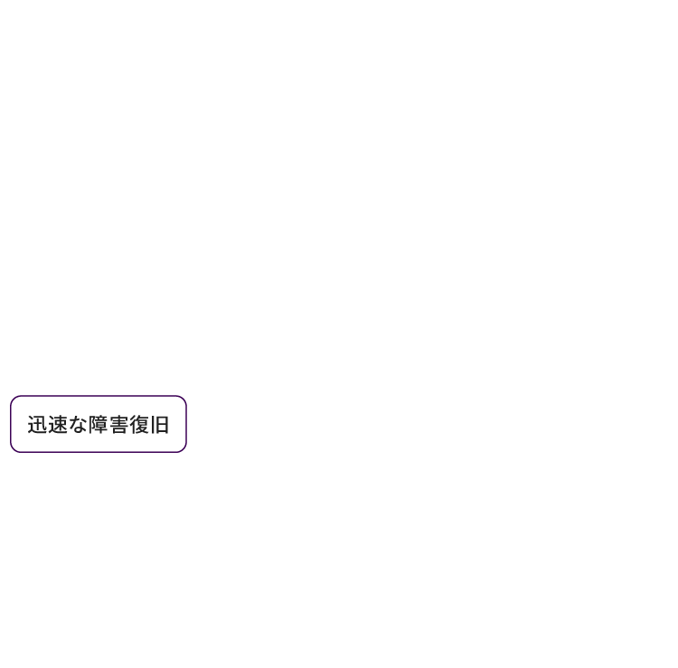 迅速な障害復旧